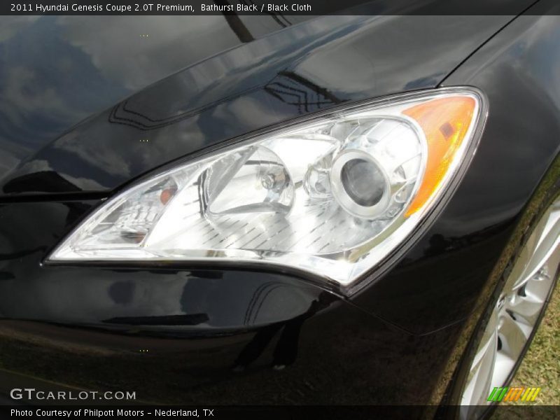 Bathurst Black / Black Cloth 2011 Hyundai Genesis Coupe 2.0T Premium