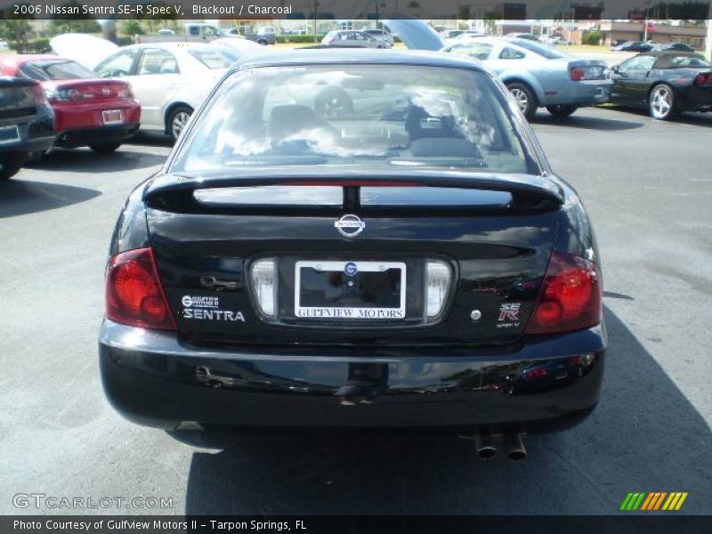 Blackout / Charcoal 2006 Nissan Sentra SE-R Spec V