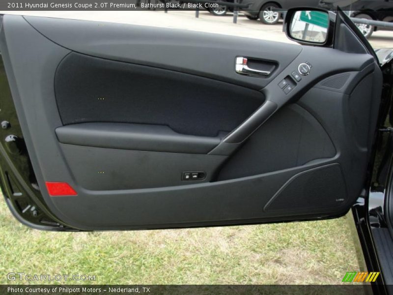 Door Panel of 2011 Genesis Coupe 2.0T Premium