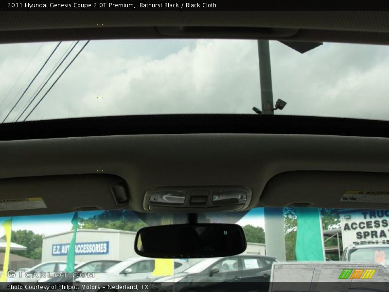 Bathurst Black / Black Cloth 2011 Hyundai Genesis Coupe 2.0T Premium