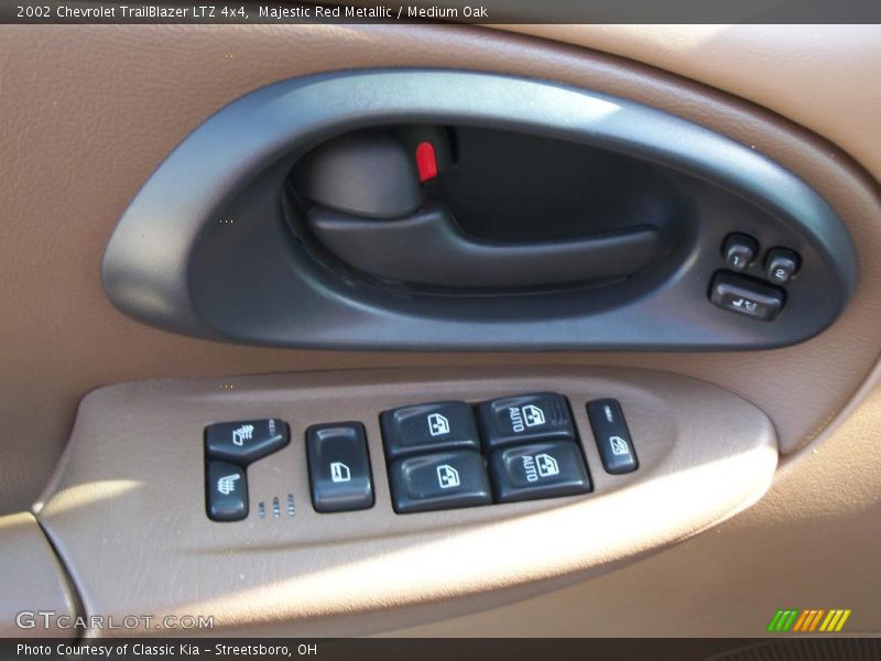 Majestic Red Metallic / Medium Oak 2002 Chevrolet TrailBlazer LTZ 4x4
