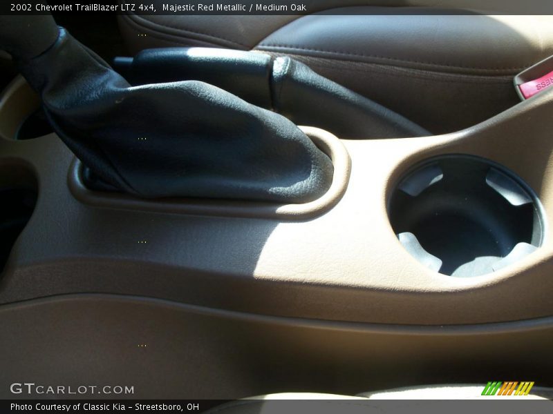 Majestic Red Metallic / Medium Oak 2002 Chevrolet TrailBlazer LTZ 4x4