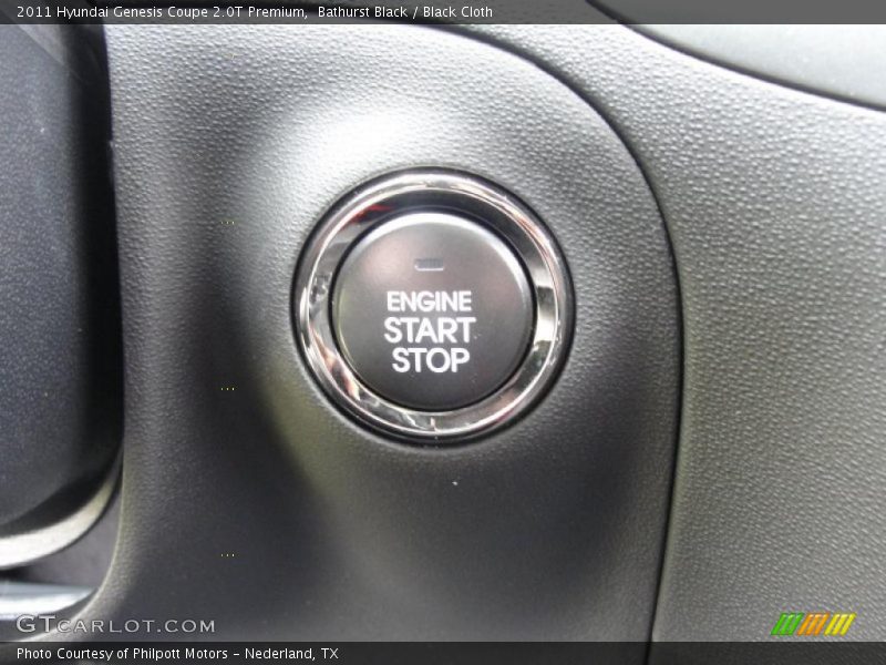 Bathurst Black / Black Cloth 2011 Hyundai Genesis Coupe 2.0T Premium