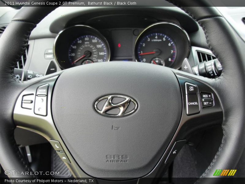  2011 Genesis Coupe 2.0T Premium Steering Wheel