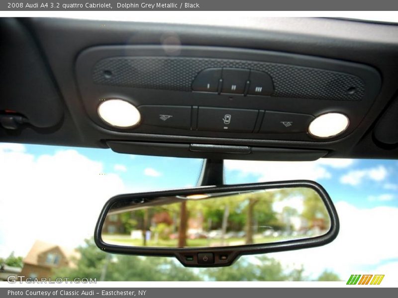 Dolphin Grey Metallic / Black 2008 Audi A4 3.2 quattro Cabriolet