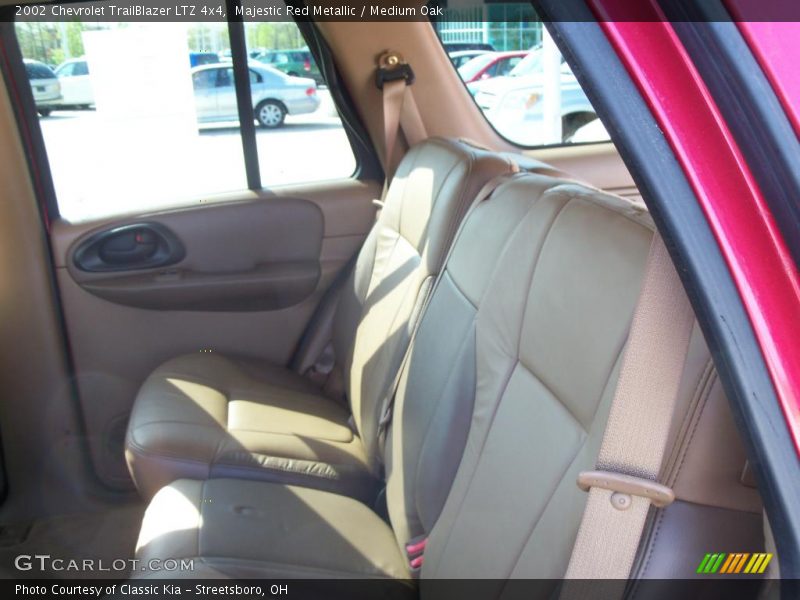 Majestic Red Metallic / Medium Oak 2002 Chevrolet TrailBlazer LTZ 4x4