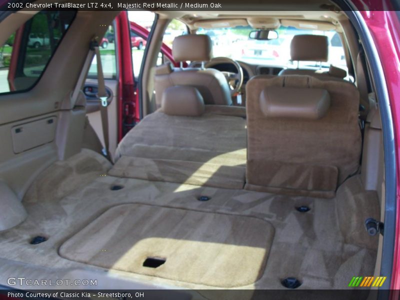 Majestic Red Metallic / Medium Oak 2002 Chevrolet TrailBlazer LTZ 4x4