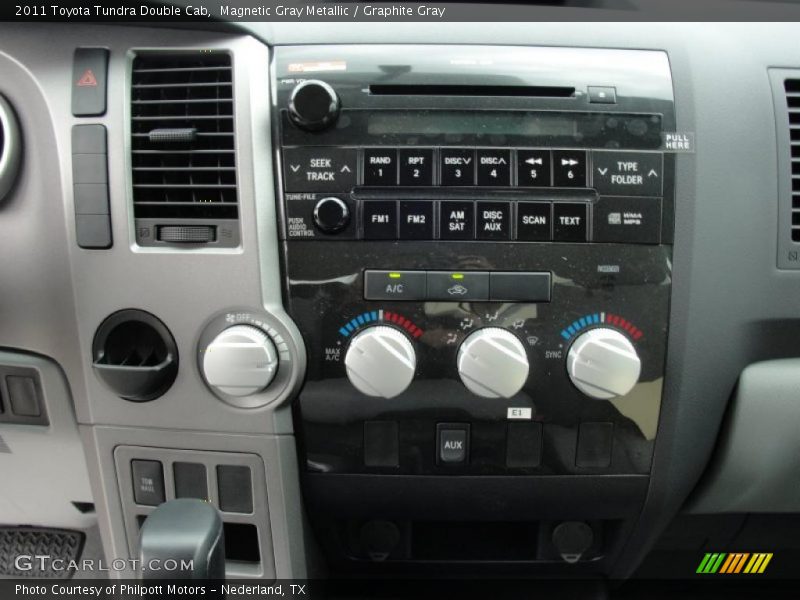 Magnetic Gray Metallic / Graphite Gray 2011 Toyota Tundra Double Cab