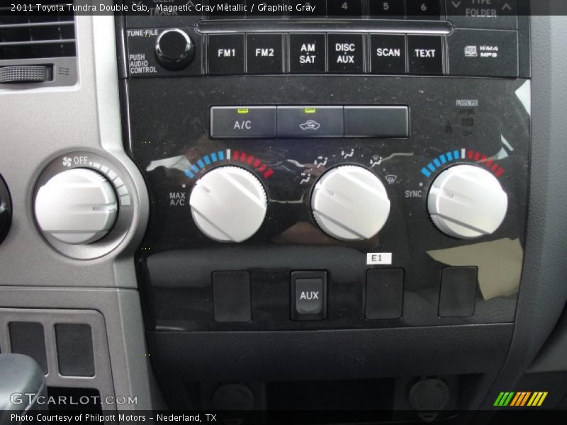 Magnetic Gray Metallic / Graphite Gray 2011 Toyota Tundra Double Cab
