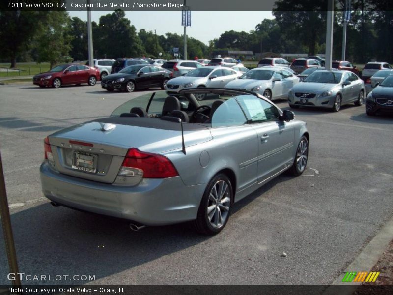 Caspian Blue Metallic / Sandstone Beige 2011 Volvo S80 3.2