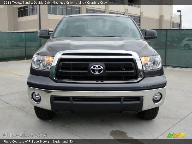 Magnetic Gray Metallic / Graphite Gray 2011 Toyota Tundra Double Cab