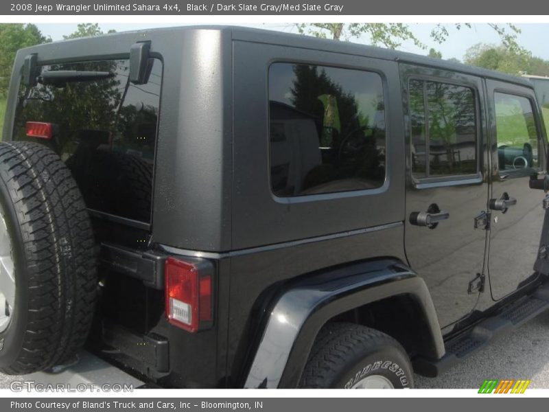 Black / Dark Slate Gray/Med Slate Gray 2008 Jeep Wrangler Unlimited Sahara 4x4