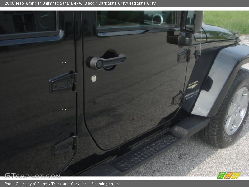 Black / Dark Slate Gray/Med Slate Gray 2008 Jeep Wrangler Unlimited Sahara 4x4