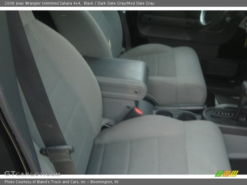 Black / Dark Slate Gray/Med Slate Gray 2008 Jeep Wrangler Unlimited Sahara 4x4