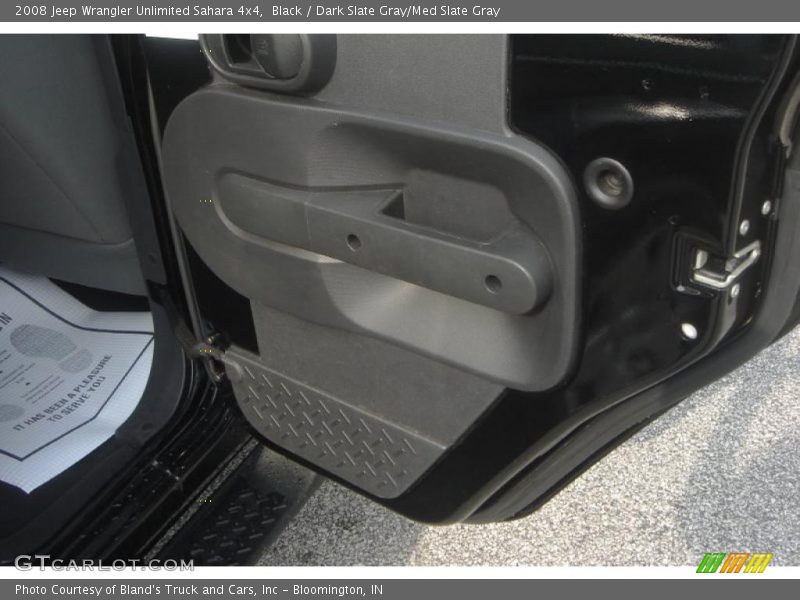 Black / Dark Slate Gray/Med Slate Gray 2008 Jeep Wrangler Unlimited Sahara 4x4