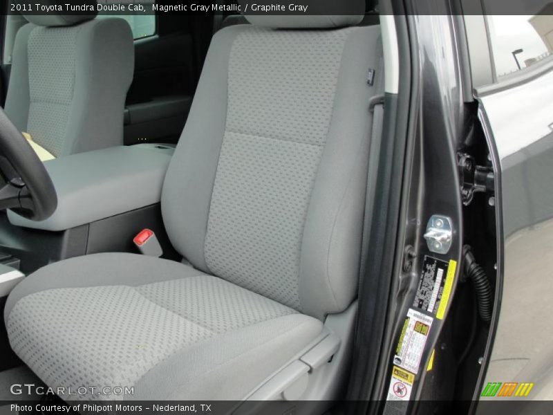 Magnetic Gray Metallic / Graphite Gray 2011 Toyota Tundra Double Cab