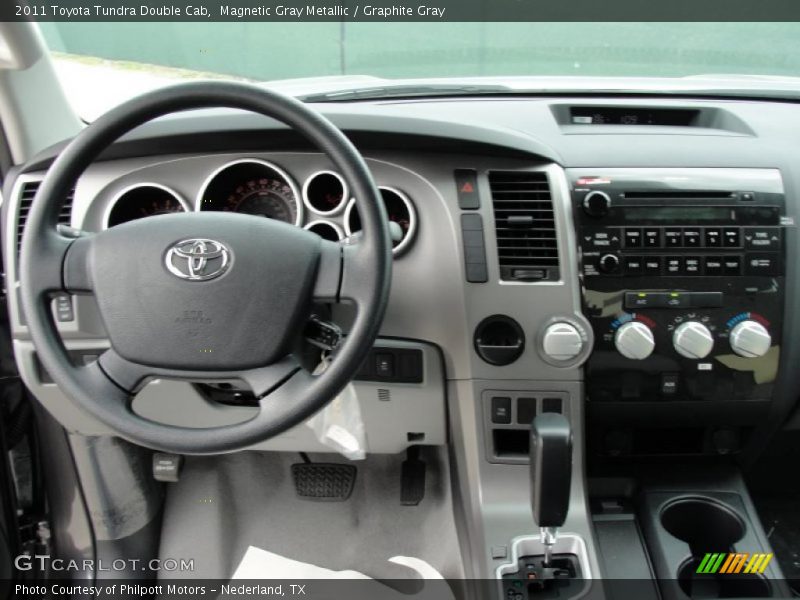 Magnetic Gray Metallic / Graphite Gray 2011 Toyota Tundra Double Cab