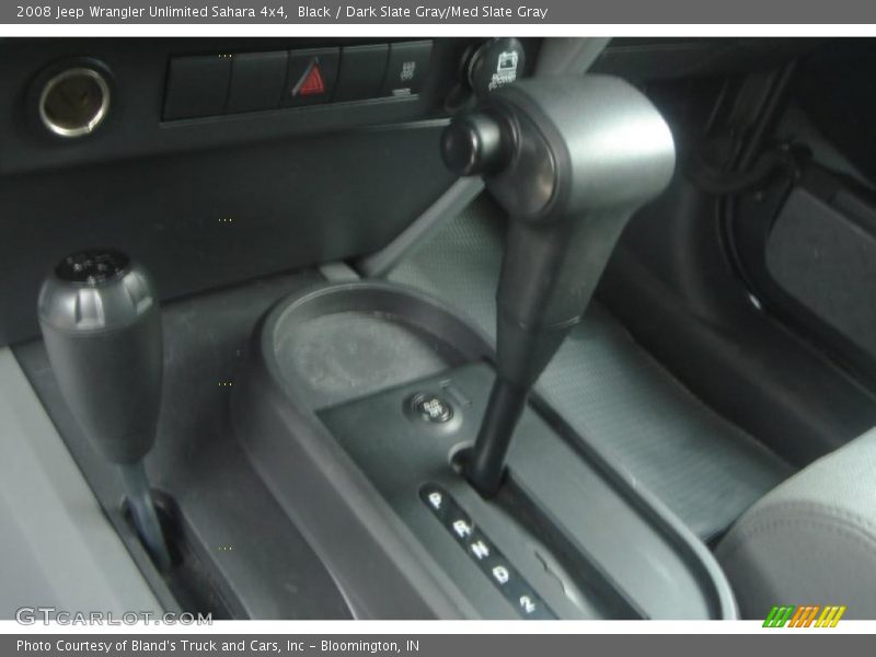 Black / Dark Slate Gray/Med Slate Gray 2008 Jeep Wrangler Unlimited Sahara 4x4