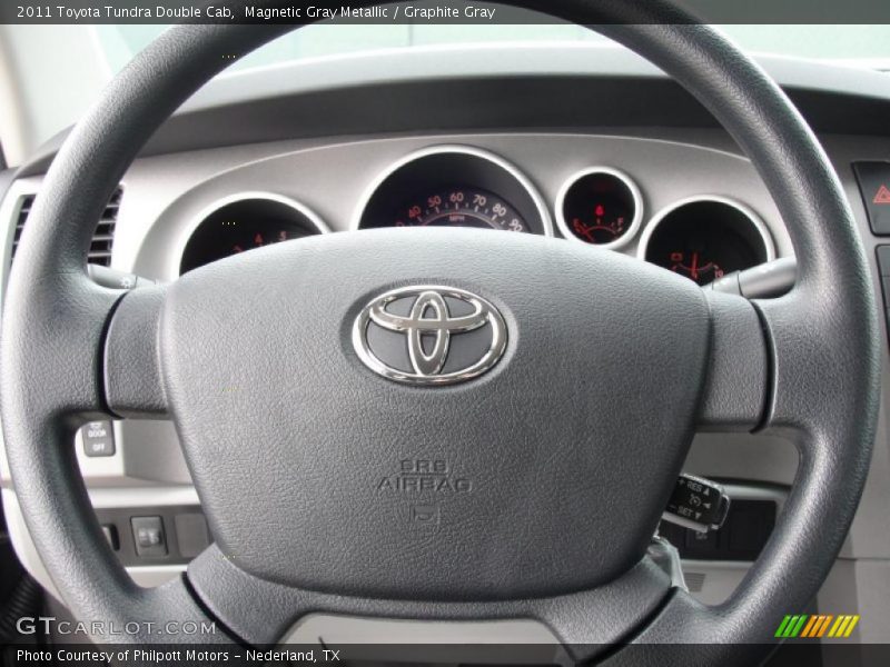Magnetic Gray Metallic / Graphite Gray 2011 Toyota Tundra Double Cab