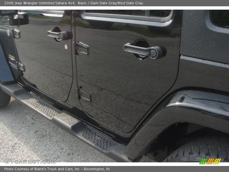 Black / Dark Slate Gray/Med Slate Gray 2008 Jeep Wrangler Unlimited Sahara 4x4