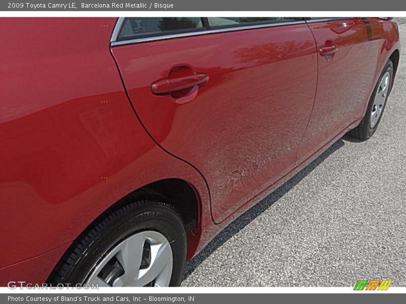 Barcelona Red Metallic / Bisque 2009 Toyota Camry LE
