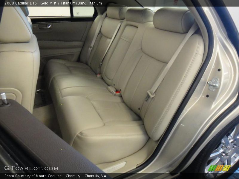 Gold Mist / Titanium/Dark Titanium 2008 Cadillac DTS