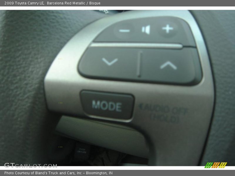 Barcelona Red Metallic / Bisque 2009 Toyota Camry LE