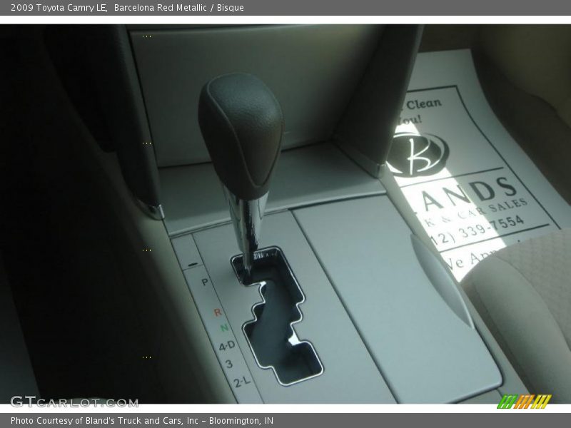 Barcelona Red Metallic / Bisque 2009 Toyota Camry LE