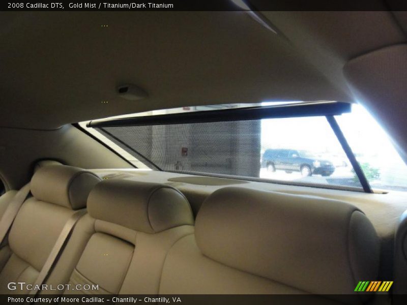 Gold Mist / Titanium/Dark Titanium 2008 Cadillac DTS