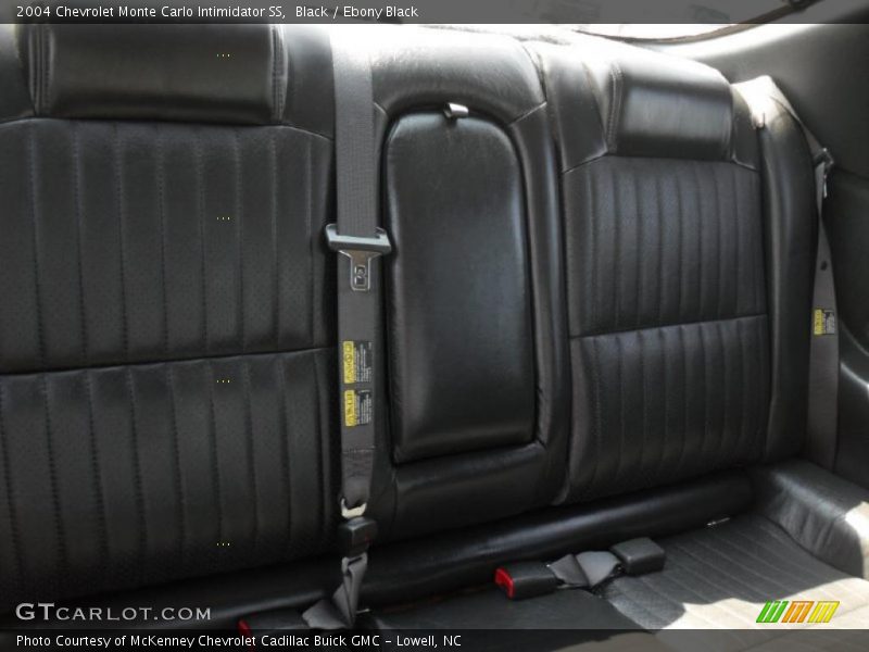  2004 Monte Carlo Intimidator SS Ebony Black Interior
