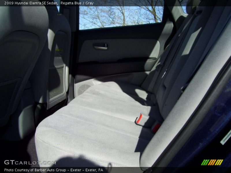 Regatta Blue / Gray 2009 Hyundai Elantra SE Sedan