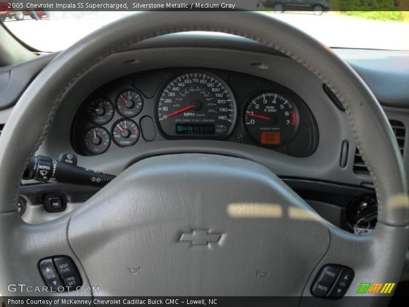 Silverstone Metallic / Medium Gray 2005 Chevrolet Impala SS Supercharged