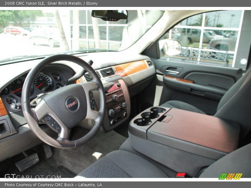 Silver Birch Metallic / Ebony 2008 GMC Yukon SLE
