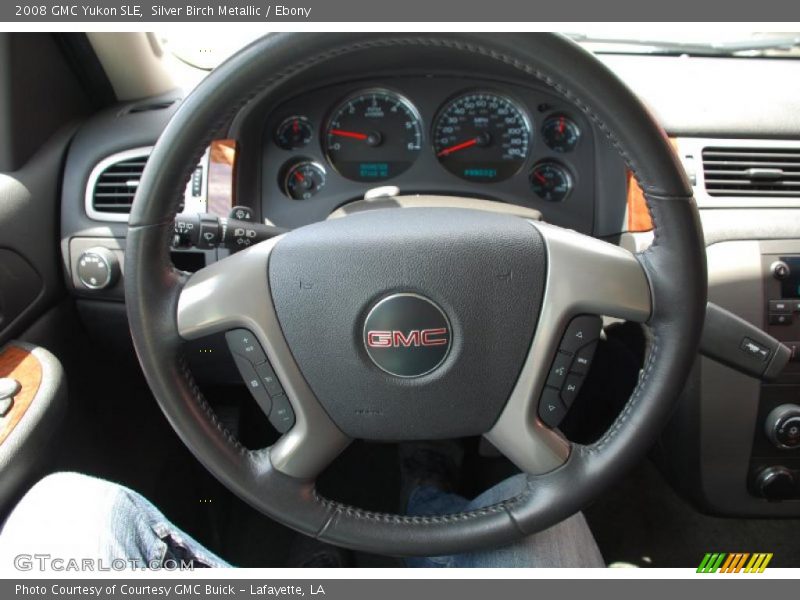 Silver Birch Metallic / Ebony 2008 GMC Yukon SLE