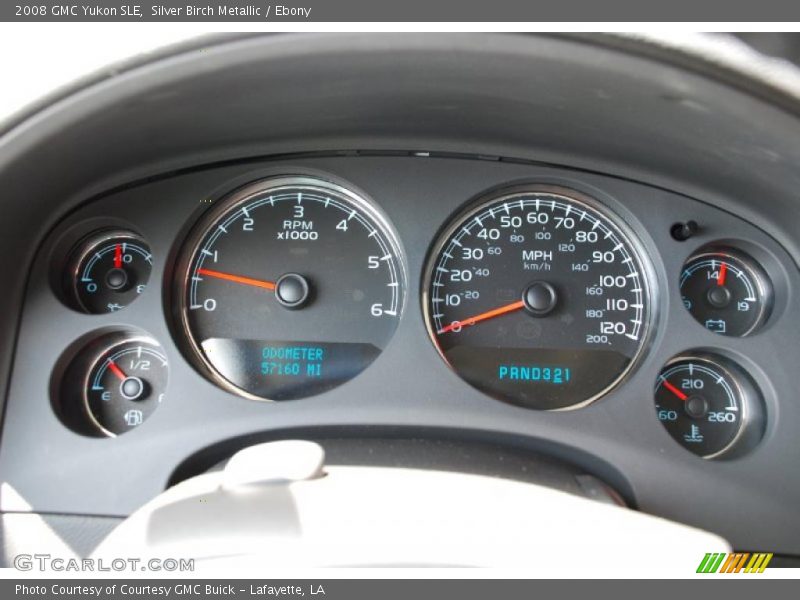 Silver Birch Metallic / Ebony 2008 GMC Yukon SLE