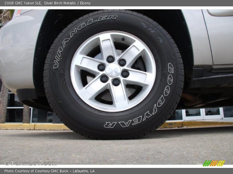 Silver Birch Metallic / Ebony 2008 GMC Yukon SLE
