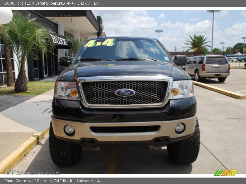 Black / Tan 2008 Ford F150 Lariat SuperCrew 4x4