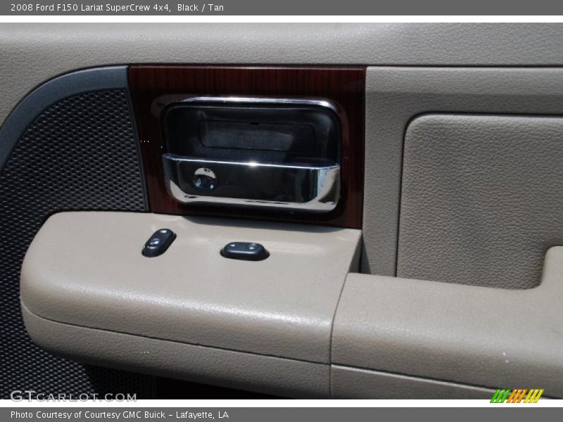 Black / Tan 2008 Ford F150 Lariat SuperCrew 4x4