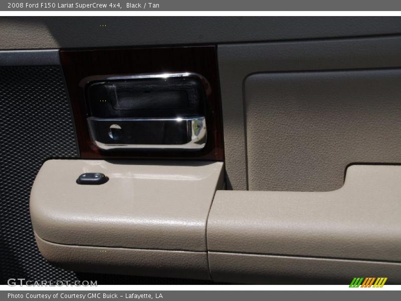 Black / Tan 2008 Ford F150 Lariat SuperCrew 4x4