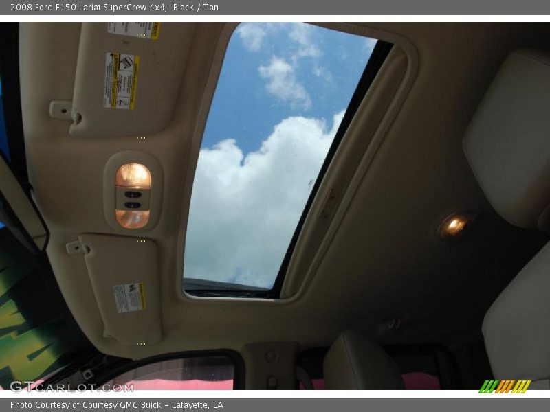 Black / Tan 2008 Ford F150 Lariat SuperCrew 4x4