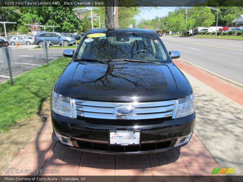 Black Clearcoat / Black 2008 Ford Taurus Limited AWD