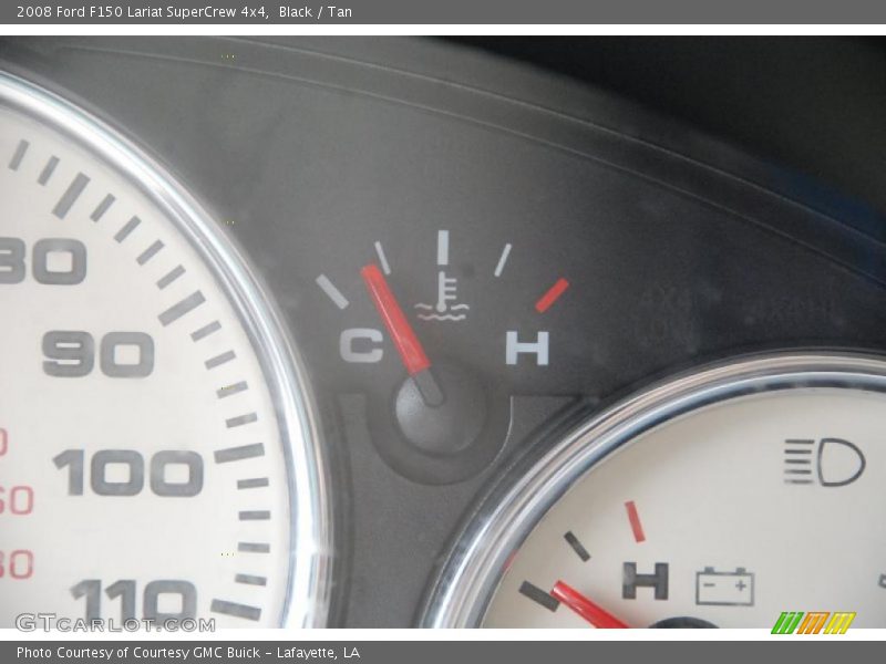 Black / Tan 2008 Ford F150 Lariat SuperCrew 4x4