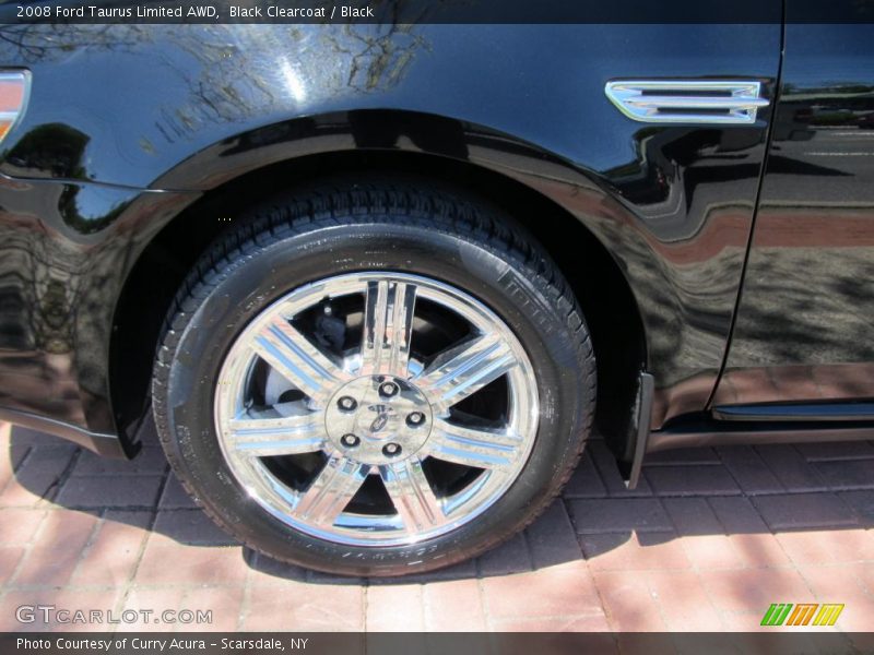 Black Clearcoat / Black 2008 Ford Taurus Limited AWD