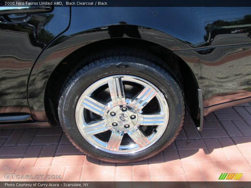 Black Clearcoat / Black 2008 Ford Taurus Limited AWD