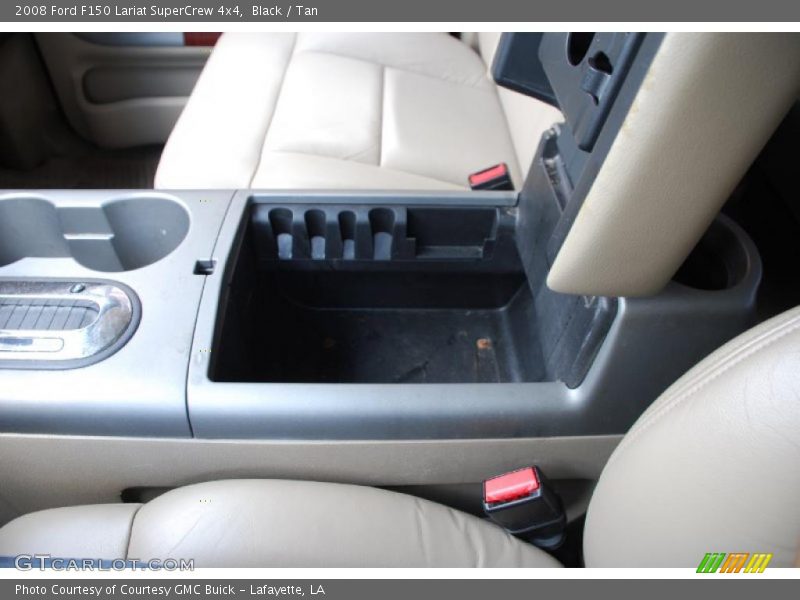 Black / Tan 2008 Ford F150 Lariat SuperCrew 4x4