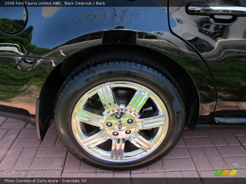 Black Clearcoat / Black 2008 Ford Taurus Limited AWD
