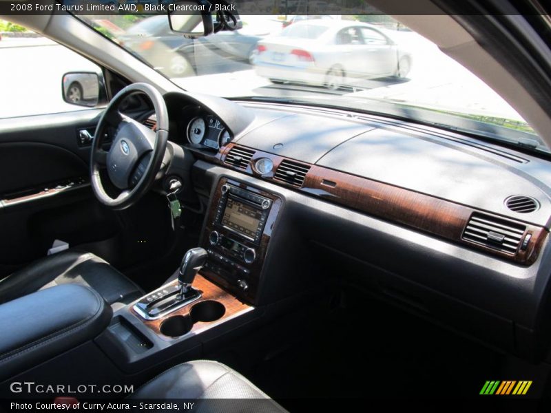 Black Clearcoat / Black 2008 Ford Taurus Limited AWD