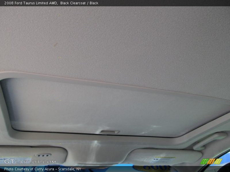 Black Clearcoat / Black 2008 Ford Taurus Limited AWD