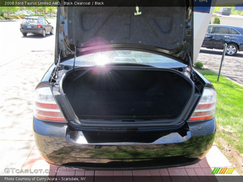 Black Clearcoat / Black 2008 Ford Taurus Limited AWD