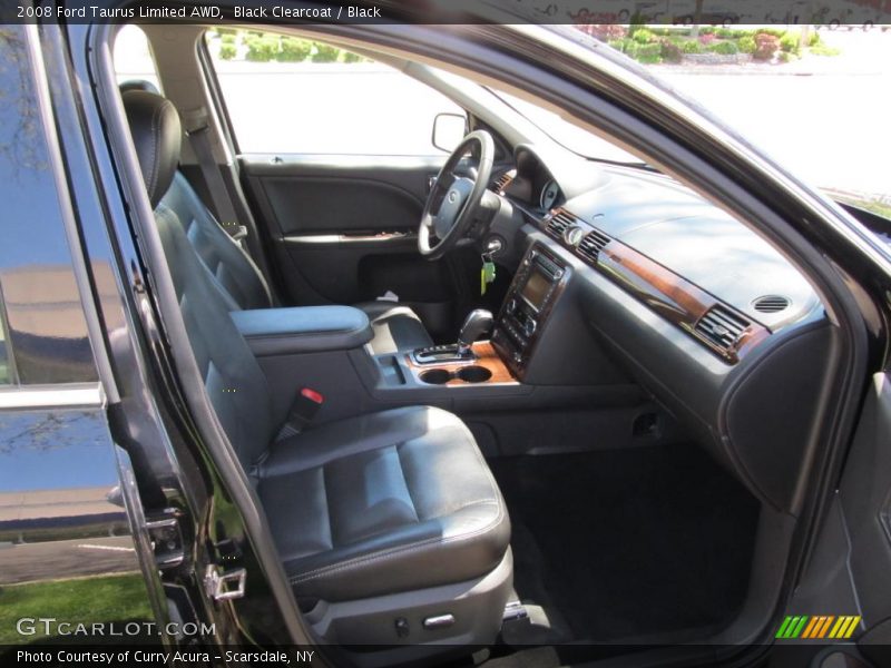 Black Clearcoat / Black 2008 Ford Taurus Limited AWD